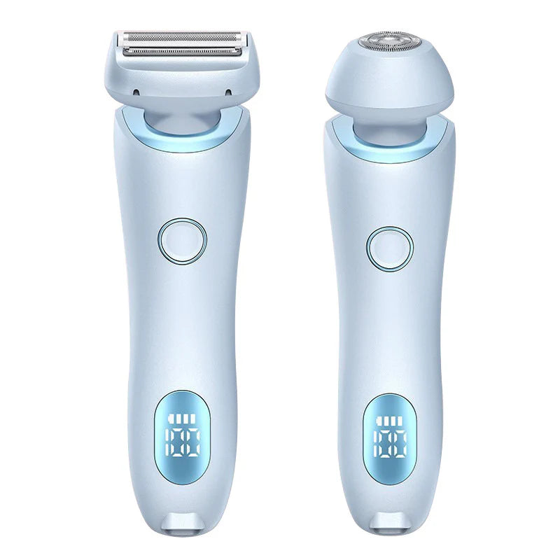 2-in-1 Rechargeable Hair Remover for Face & Body