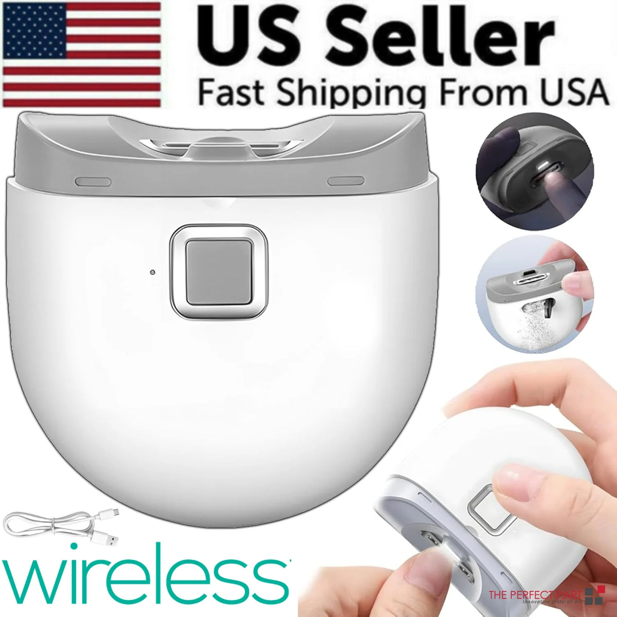 Electric Nail Clipper with Safety Guard